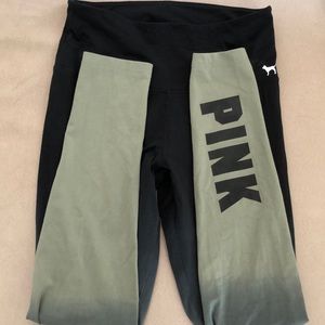 Ombré pink leggings